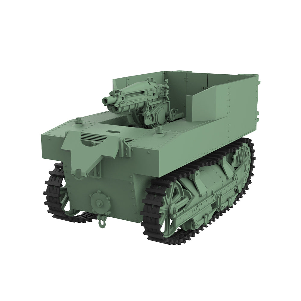 SSMODEL 807 25mm Military Model Kit US T1 HMC Self-propelled Artillery — detail view 2