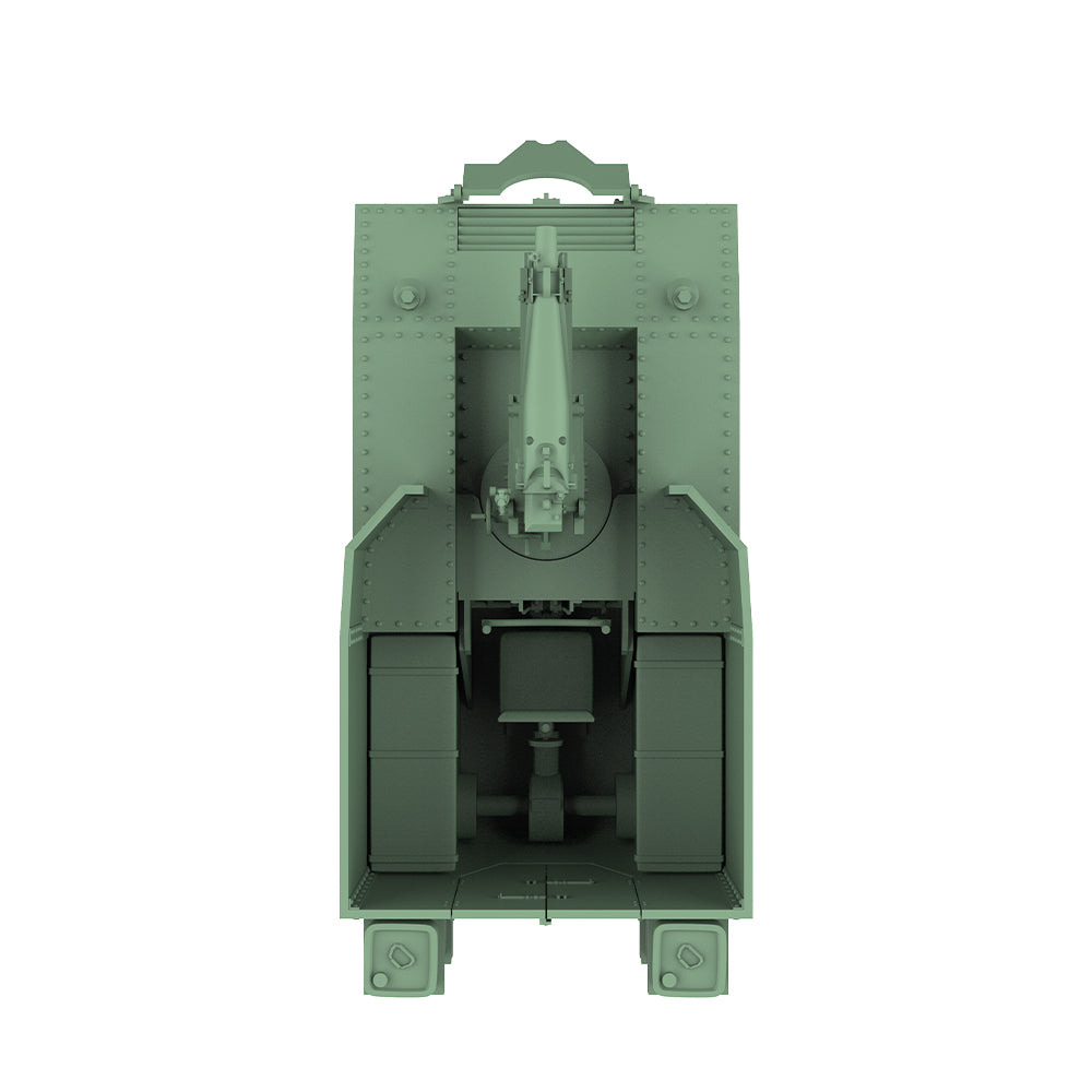 SSMODEL 807 25mm Military Model Kit US T1 HMC Self-propelled Artillery — detail view 5