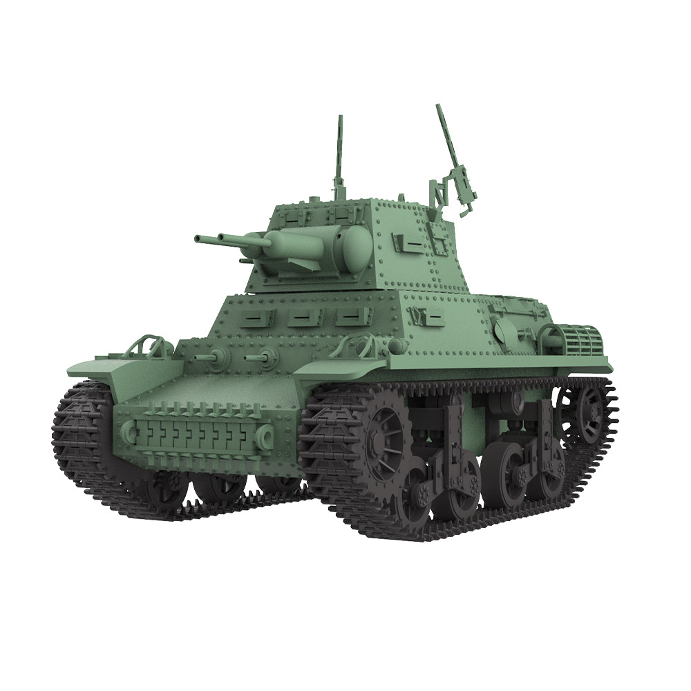 SSMODEL 839 Military Model Kit US MTLS-1G14 Light Tank Secondary image