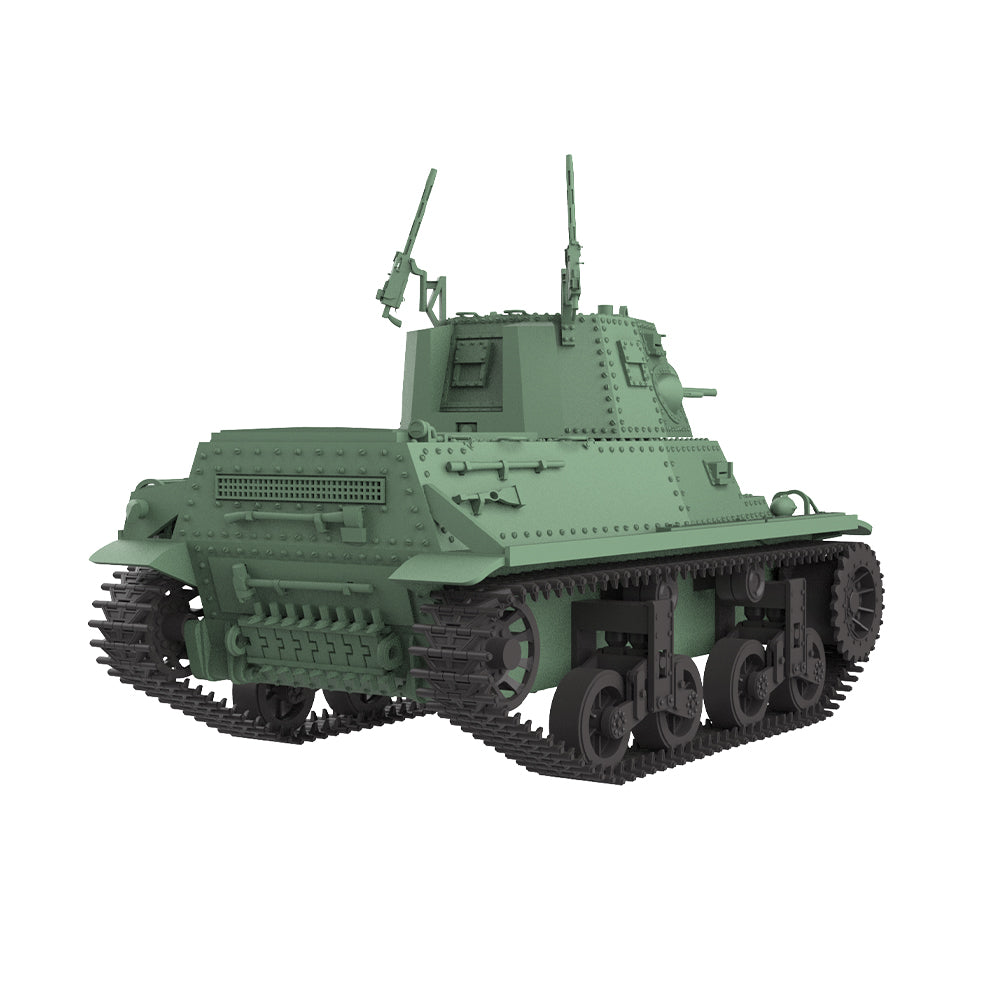 SSMODEL 839 Military Model Kit US MTLS-1G14 Light Tank — detail view 3