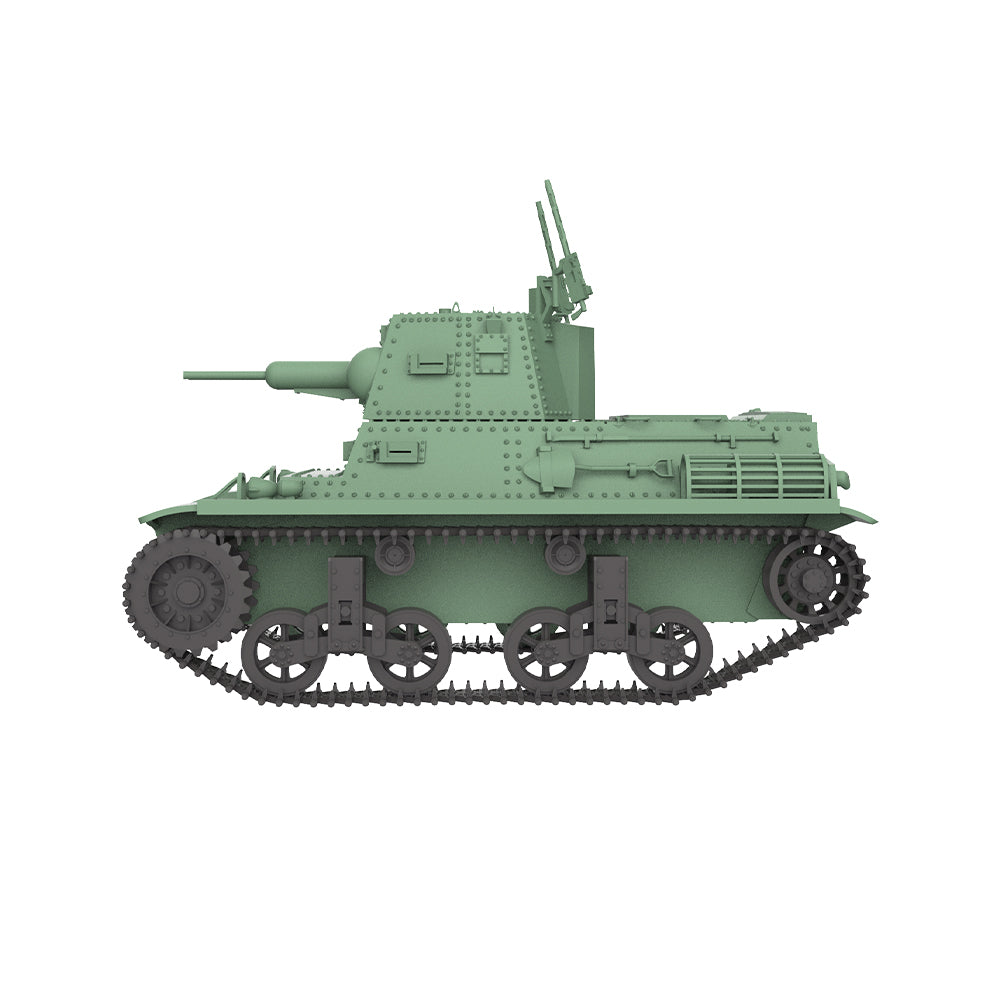 SSMODEL 839 Military Model Kit US MTLS-1G14 Light Tank — detail view 4