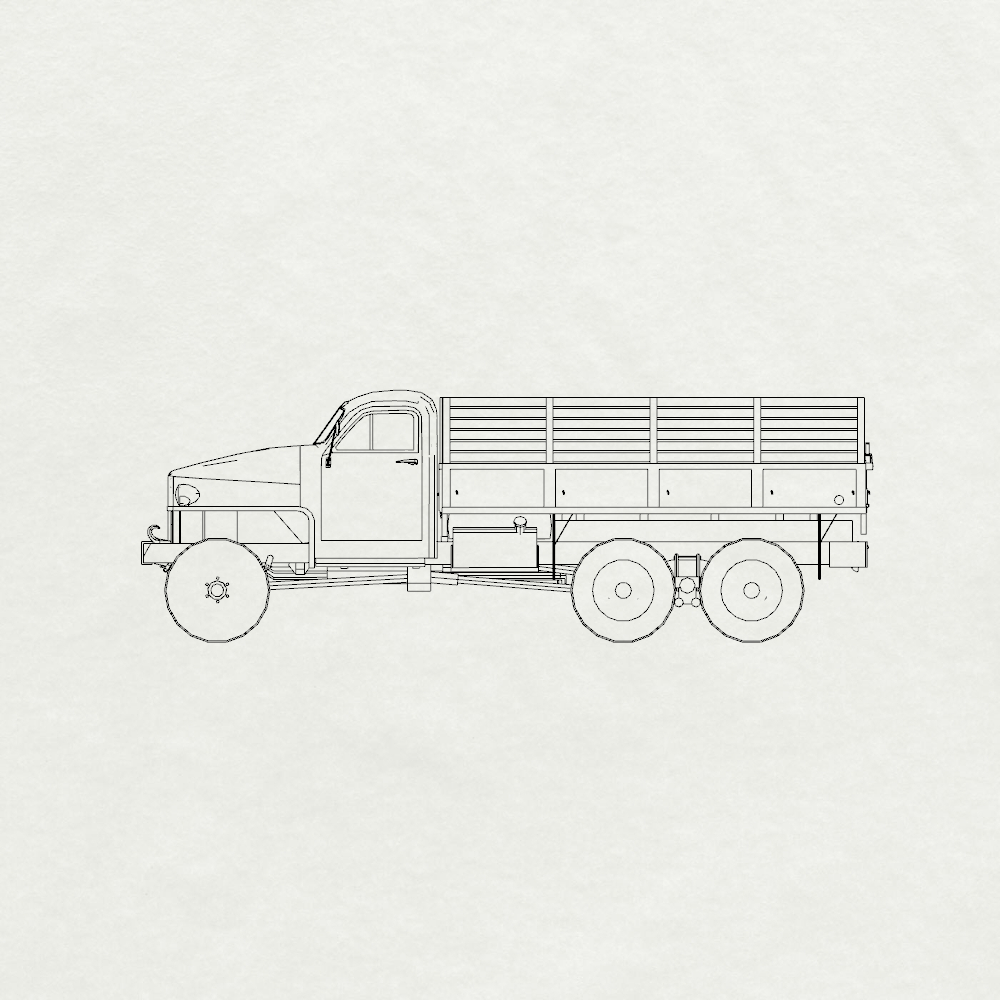 MRY-SFW SS868 Military Armoured Model Kit US Studebaker Board Truck 1/35 Adult Collectible Main image