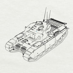 SSMODEL 914 Military Model Kit Britain Centurion Mk.I Medium Tank