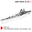 SSMODEL SSC123  Military Model France BattleShips Richelieu-class, Richelieu, 1943 Water line
