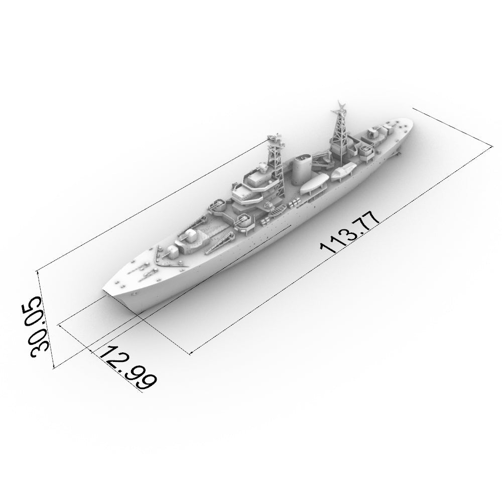 MRY-SFW SSC194 Soviet SN Don-class Submarine Tender Water Line Resin Warship Military Ship Model Hobby Collection Unassembled Unpainted