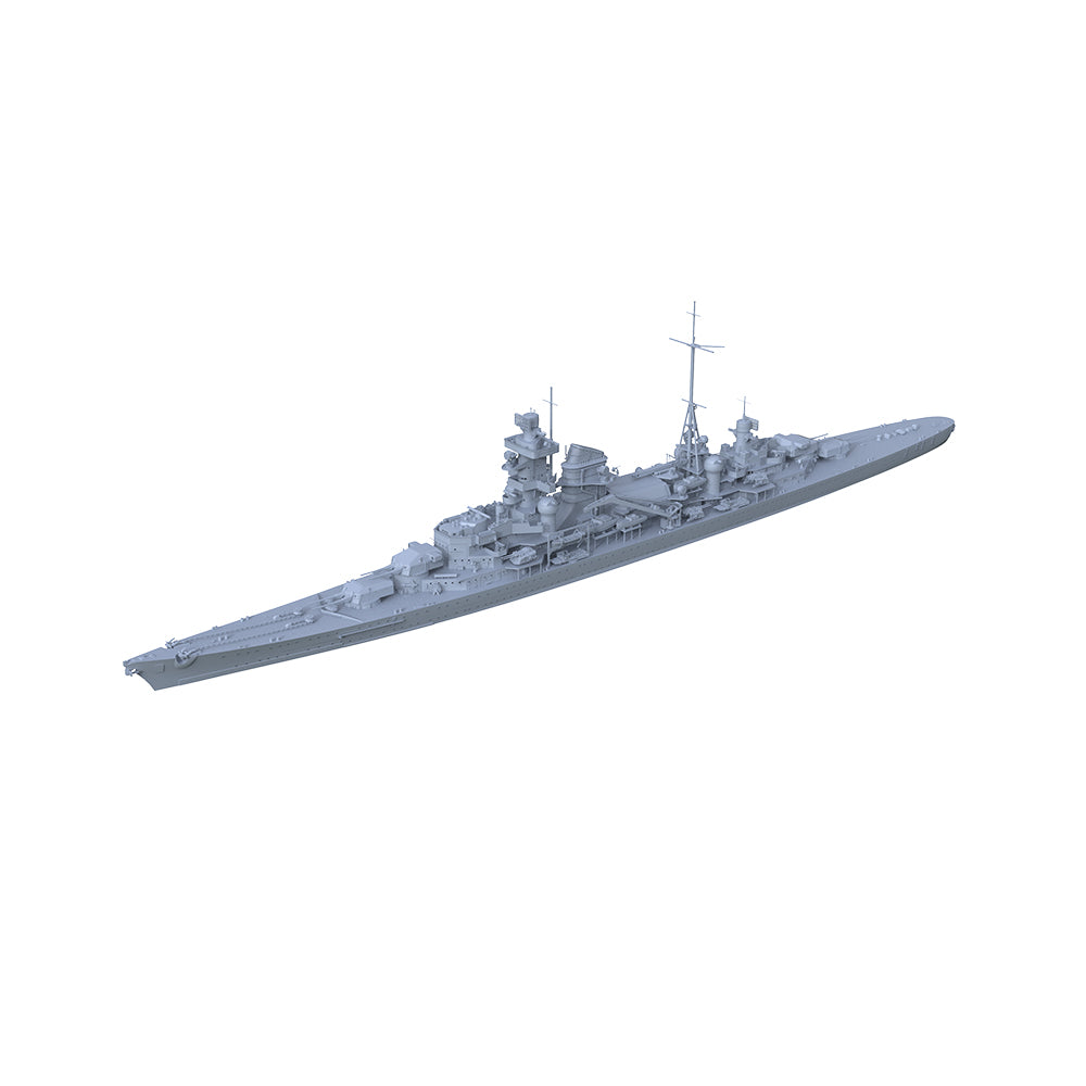 MRY-SFW SSC203 Germany Navy Admiral Hipper-class Bl¡§1cher  2nd Ship Water Line Resin Warship Military Ship Model Hobby Collection Unassembled Unpainted