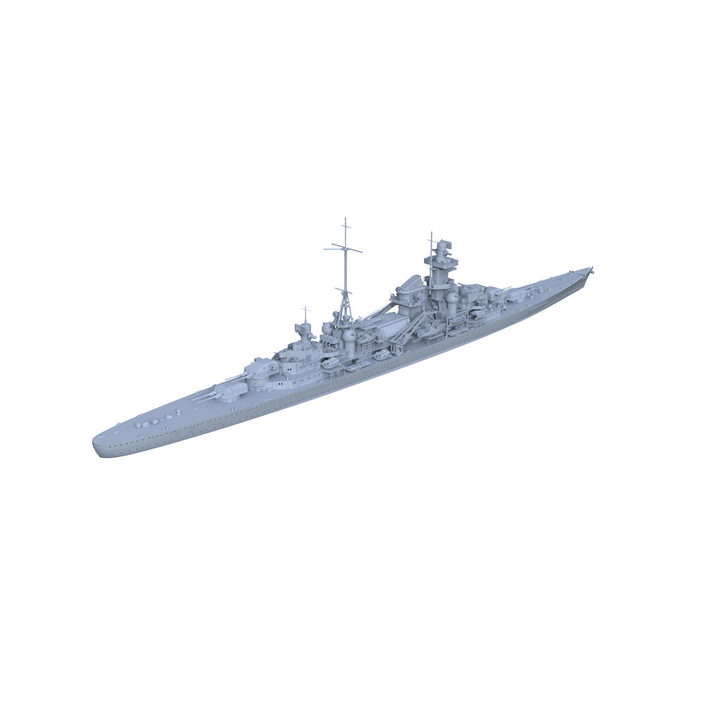 MRY-SFW SSC203 Germany Navy Admiral Hipper-class Bl¡§1cher  2nd Ship Water Line Resin Warship Military Ship Model Hobby Collection Unassembled Unpainted