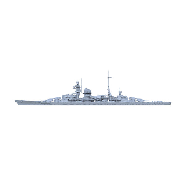 MRY-SFW SSC203 Germany Navy Admiral Hipper-class Bl¡§1cher  2nd Ship Water Line Resin Warship Military Ship Model Hobby Collection Unassembled Unpainted