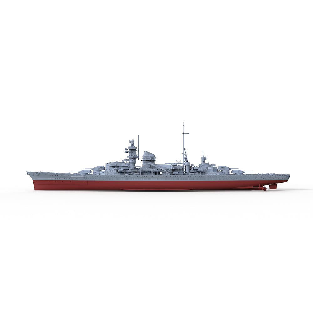 MRY-SFW SSC203S Germany Navy Admiral Hipper-class Bl¡§1cher  2nd Ship Full Hull Resin Warship Military Ship Model Hobby Collection Unassembled Unpainted