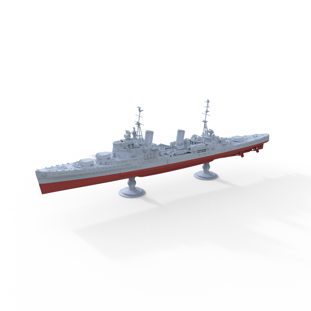 SSMODEL 603S Military Warship Model Kit French Navy Bearn Aircraft Carrier