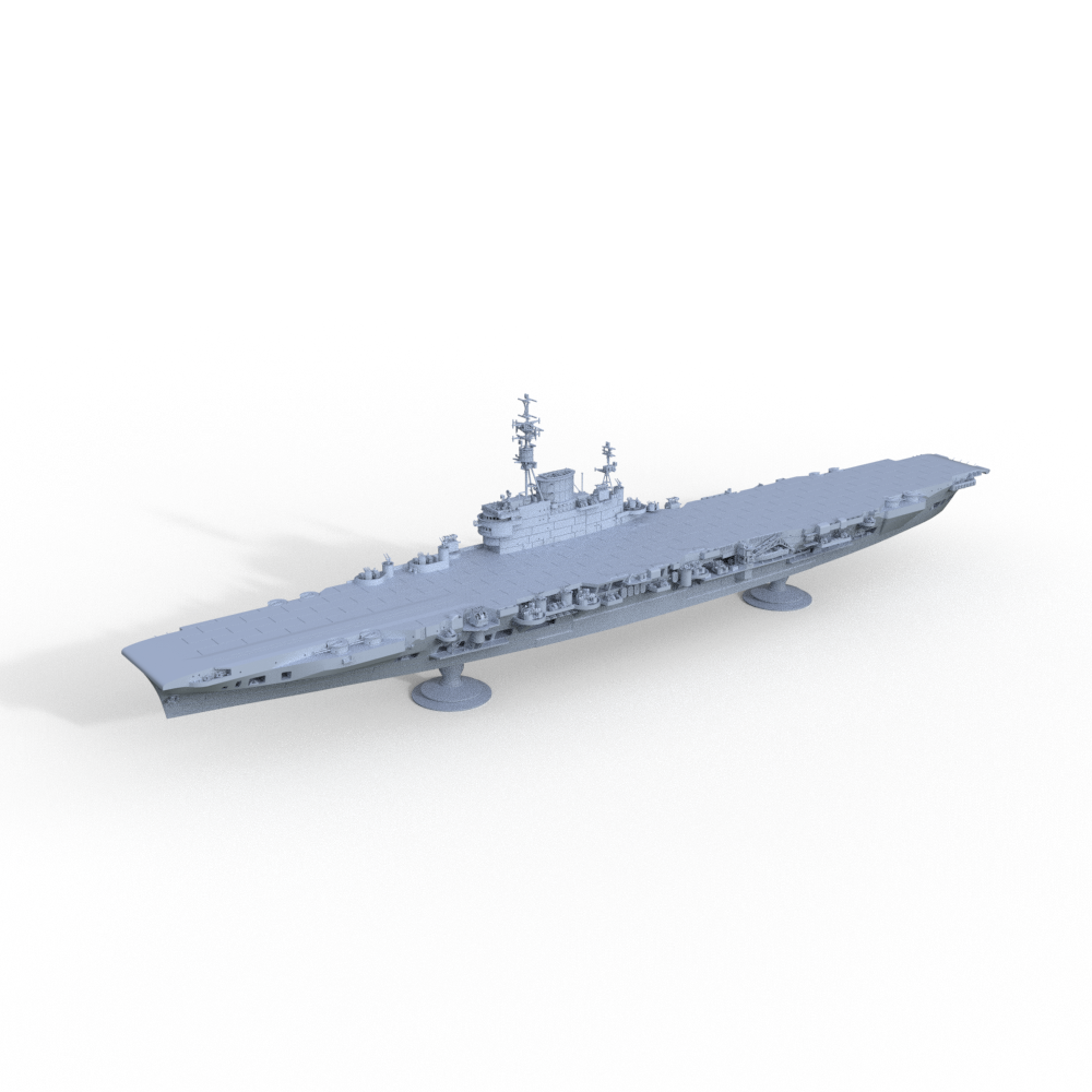 SSMODEL 611 Military Model Kit British HMS Implacable Class Aircraft Carrier(Bottomless Version) Main image
