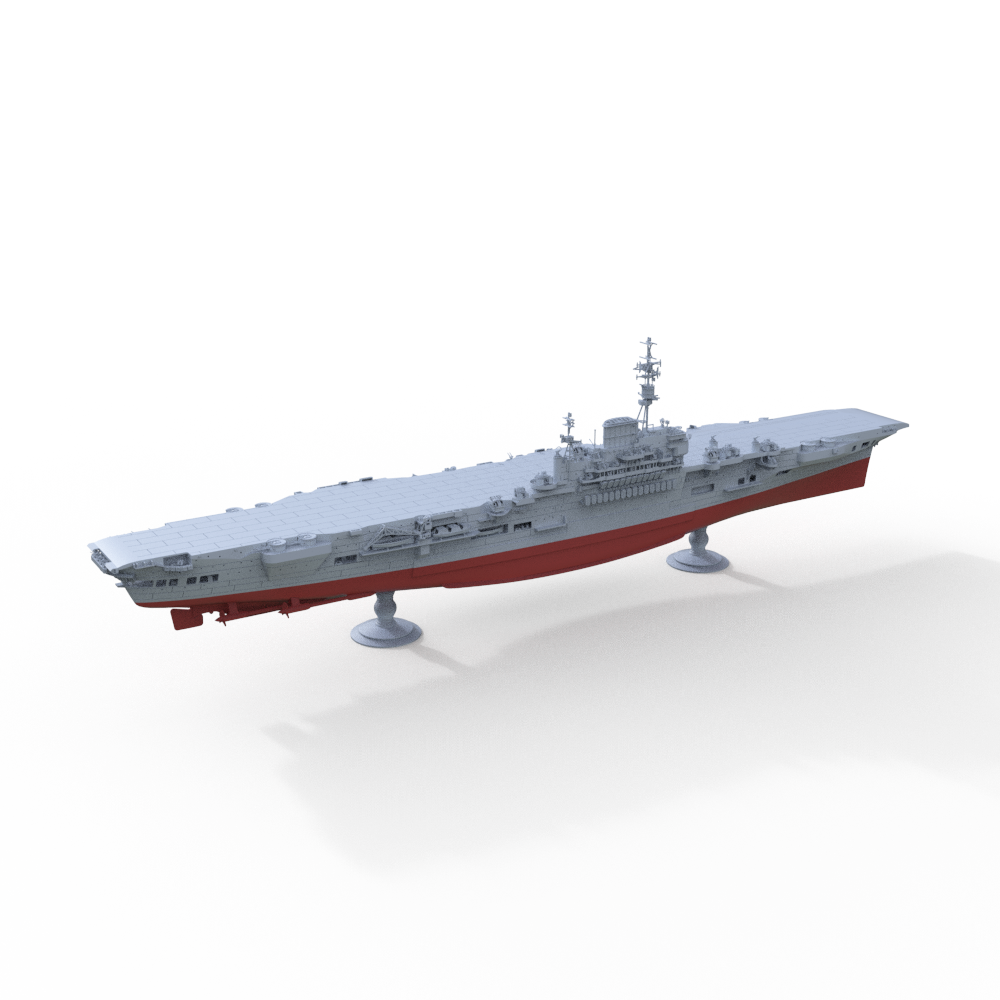 SSMODEL 611S Military Model Kit British HMS Implacable Class Aircraft Carrier Full Hull Secondary image
