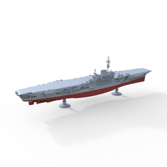 SSMODEL 611S Military Model Kit British HMS Implacable Class Aircraft Carrier Full Hull