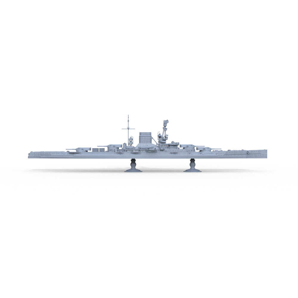 SSMODEL 612 Military Model Kit German Ersatz Yorck Class(Bottomless Version) — detail view 3