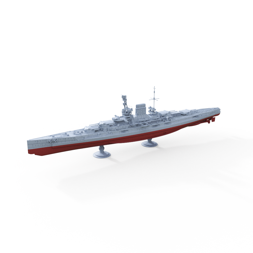 SSMODEL 612S Military Model Kit German Ersatz Yorck Class Full Hull — scale model kit
