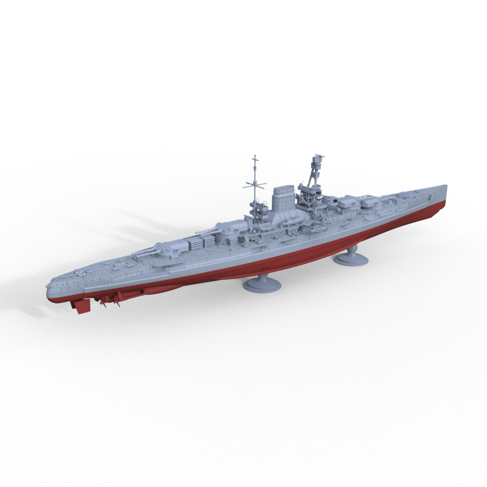 SSMODEL 612S Military Model Kit German Ersatz Yorck Class Full Hull Secondary image