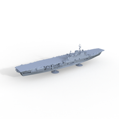SSMODEL 613 Military Model Kit HMS Audacious Class Aircraft Carrier(Bottomless Version)