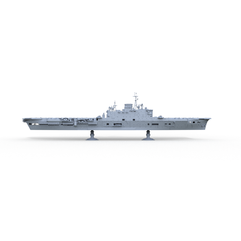 SSMODEL 613 Military Model Kit HMS Audacious Class Aircraft Carrier(Bottomless Version) — detail view 3