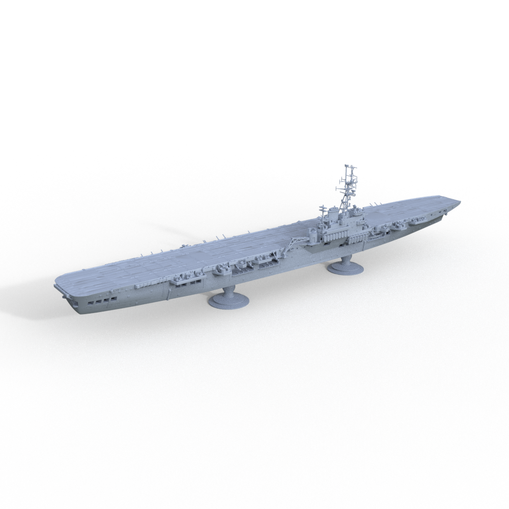 SSMODEL 614 Military Model Kit HMS Colossus Class Aircraft Carrier(Bottomless Version)