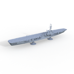 SSMODEL 614 Military Model Kit HMS Colossus Class Aircraft Carrier(Bottomless Version)