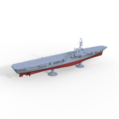 SSMODEL 614S Military Model Kit HMS Colossus Class Aircraft Carrier Full Hull
