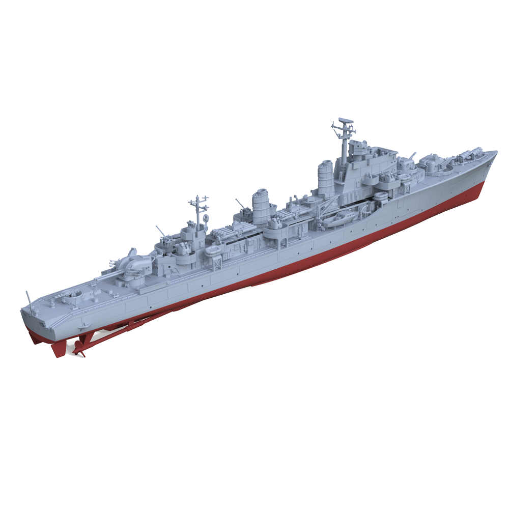 SSMODEL SSC125S  Military Mode Halland class Destroyer of the Swedish Navy Full Hull — detail view 2