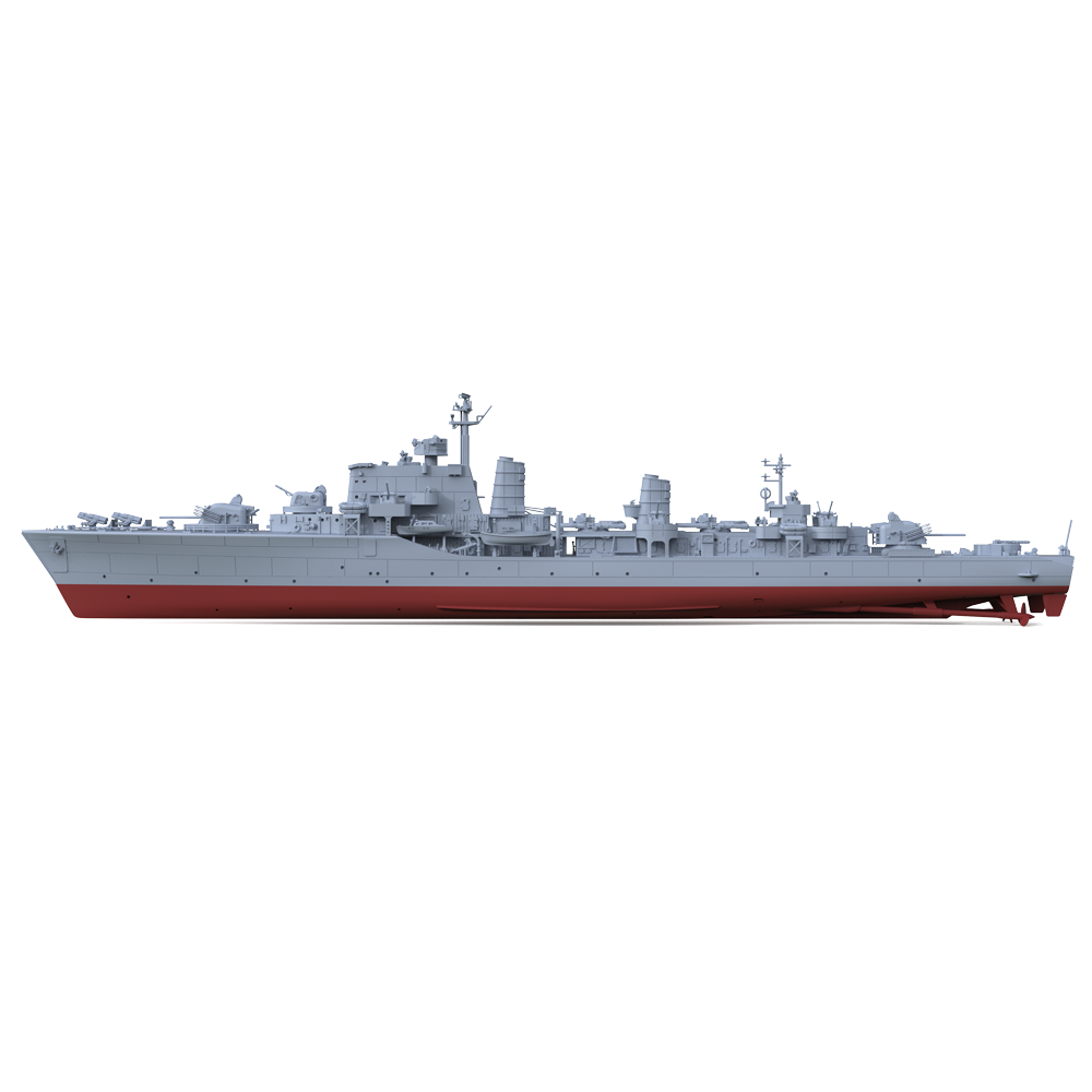 SSMODEL SSC125S  Military Mode Halland class Destroyer of the Swedish Navy Full Hull — detail view 3