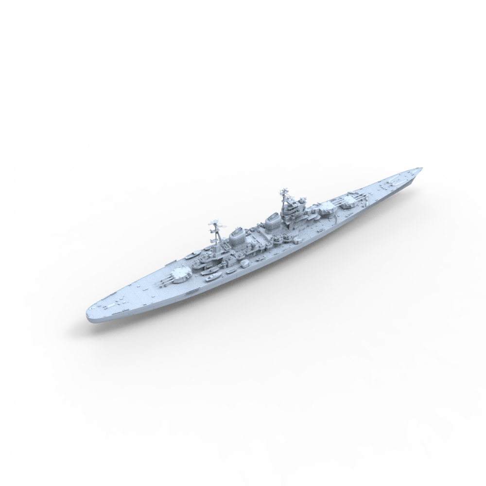 SSC126 Military Model Soviet Union Stalingrad Class Battlecruiser Water Line Main image