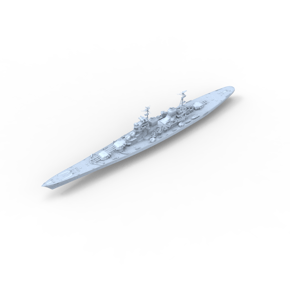 SSC126 Military Model Soviet Union Stalingrad Class Battlecruiser Water Line Secondary image