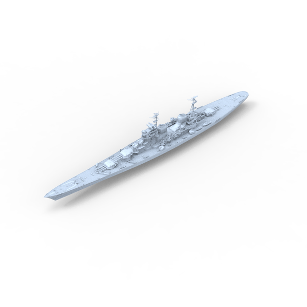 SSC126 Military Model Soviet Union Stalingrad Class Battlecruiser Water Line