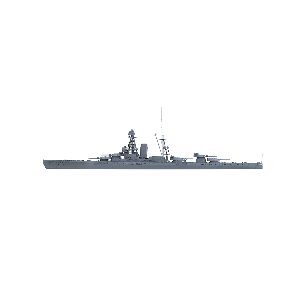 SSC127 Military Model IJN Kaga Class TOSA Battleship Water Line — detail view 3
