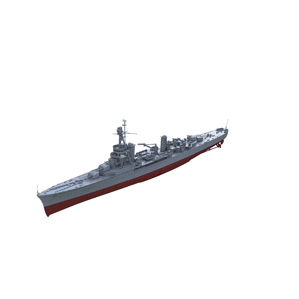 SSMODEL SSC128S   Military Model France Suffren Class Suffren Heavy Cruiser Full Hull Main image
