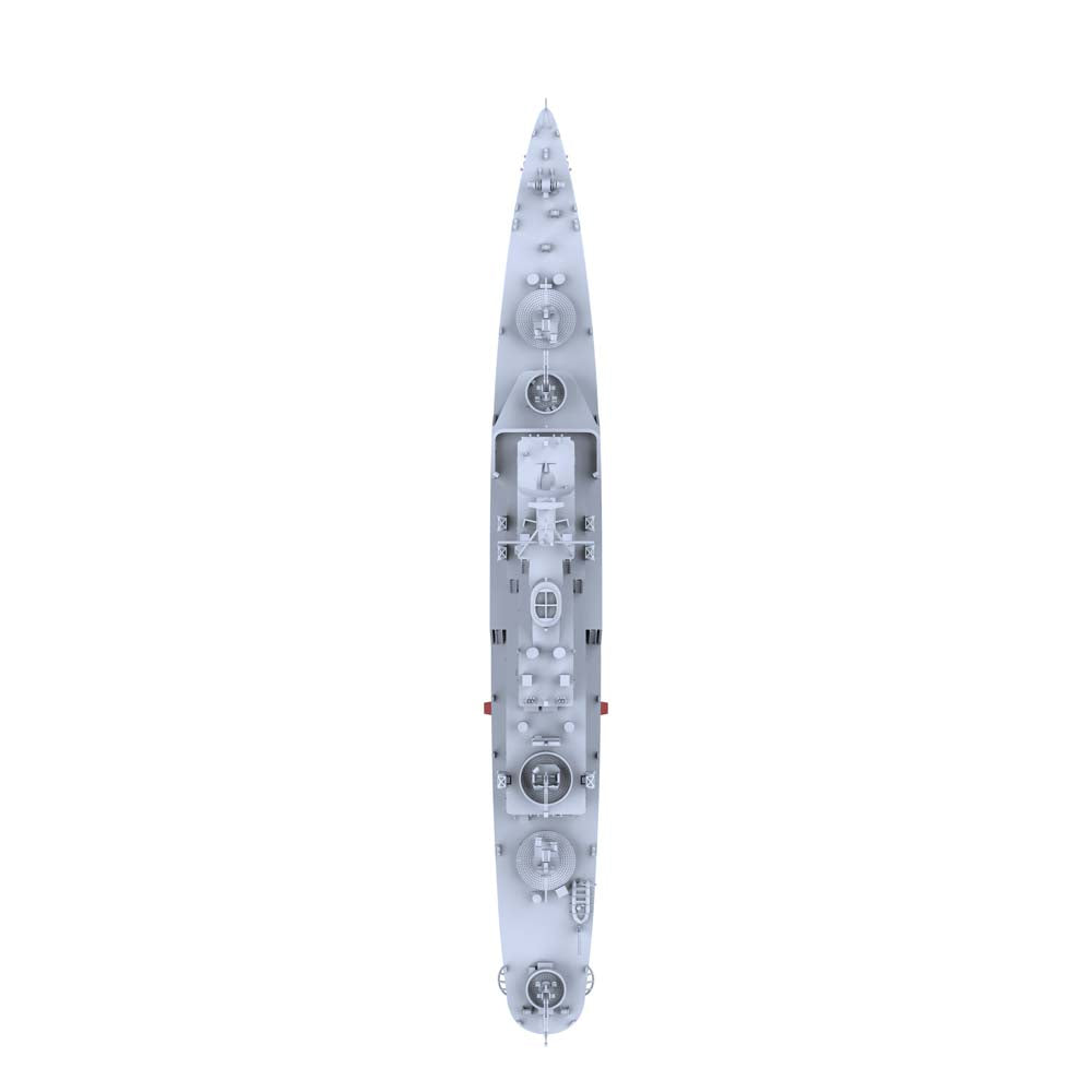SSC148S Military Model IR Bayandor Class Frigate Full Hull — detail view 3