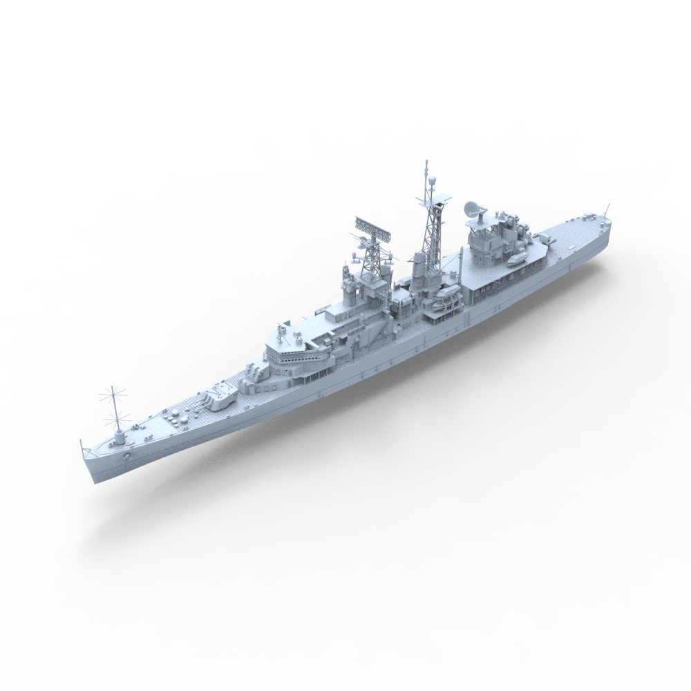SSC157  Military Model USS Galveston Class Little Rock CLG-4 Missile Cruiser Water Line Main image