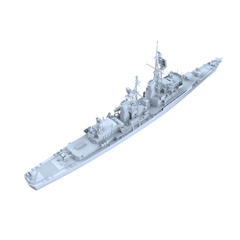 MRY-SFW SSC161 Military Model  USS DDG-40 Coontz Class Destroyer Water Line