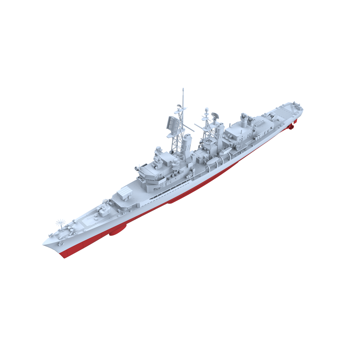 MRY-SFW SSC161S Military Model  USS DDG-40 Coontz Class Destroyer Full Hull