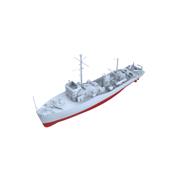SSC166S Military Model USS Adjutant Class Minesweeper Full Hull