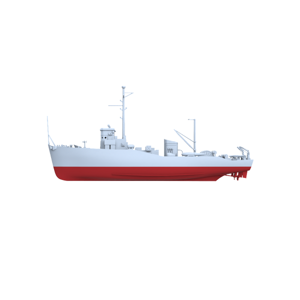 SSC166S Military Model USS Adjutant Class Minesweeper Full Hull