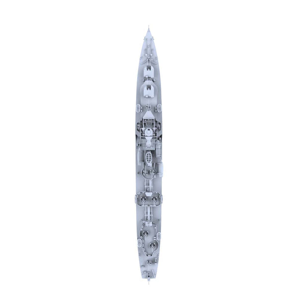 SSC171 Military Model  HMS Battle Class Destroyer Water Line