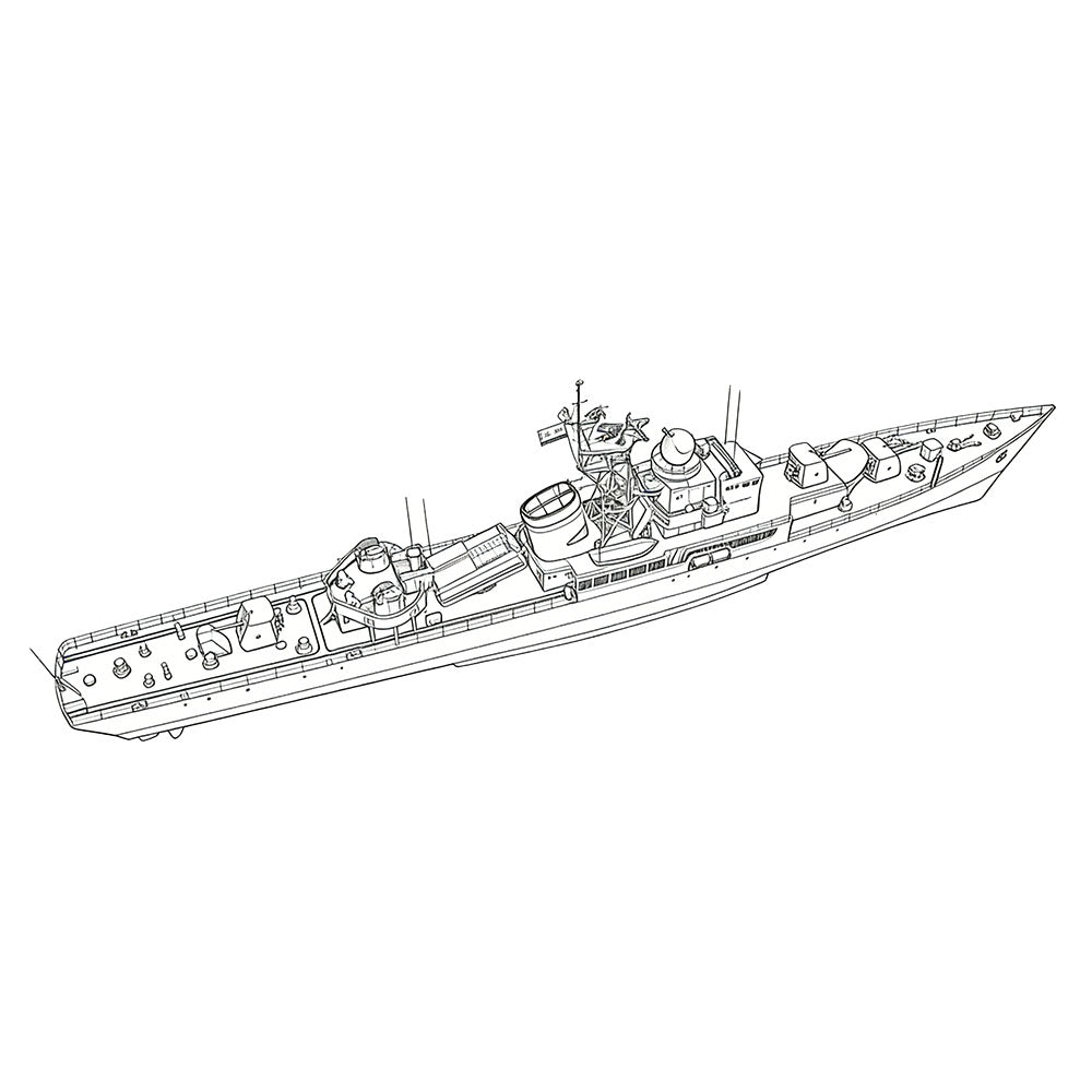 SSC175S  Military Model CNS Chengdu Class Frigate Full Hull Secondary image
