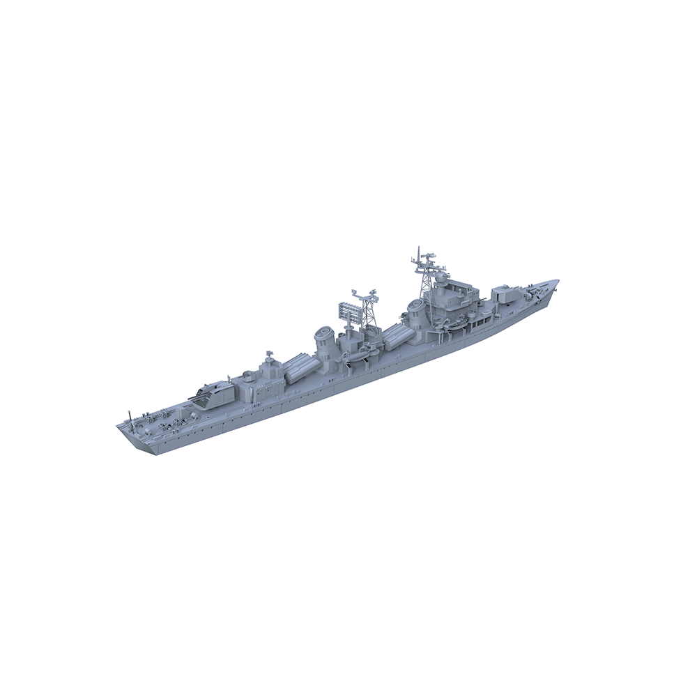 SSC177 Military Model CNS Luda I Class Destroyer Water Line — detail view 2