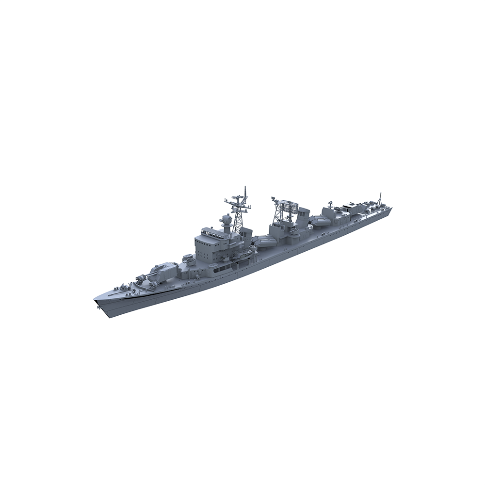SSC177 Military Model CNS Luda I Class Destroyer Water Line — detail view 3
