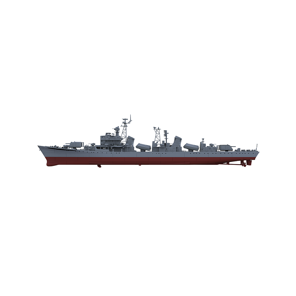 SSC177S  Military Model CNS Luda I Class Destroyer Full Hull — detail view 3