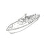 SSC182S Military Model USS Elco Class PT-20 Motor Torpedo Boat Full Hull 3D Printed Resin Model Kit by SSMODEL