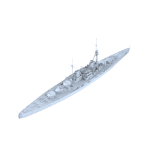 MRY-SFW SSC192 Germany SMS Derfflinger Derfflinger class Battlecruiser Water Line Resin Warship Military Ship Model Hobby Collection Unassembled Unpainted