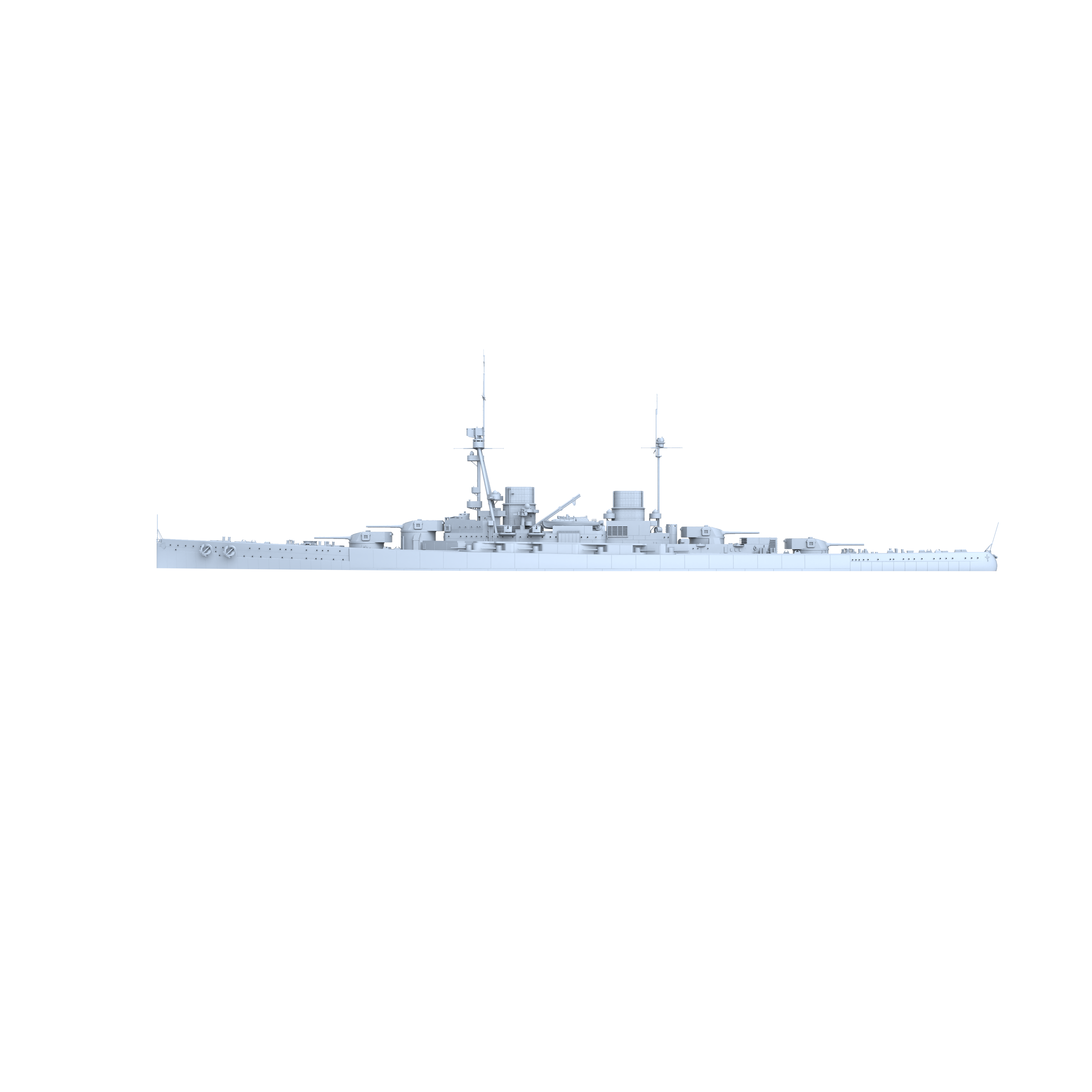 MRY-SFW SSC192 Germany SMS Derfflinger Derfflinger class Battlecruiser Water Line Resin Warship Military Ship Model Hobby Collection Unassembled Unpainted