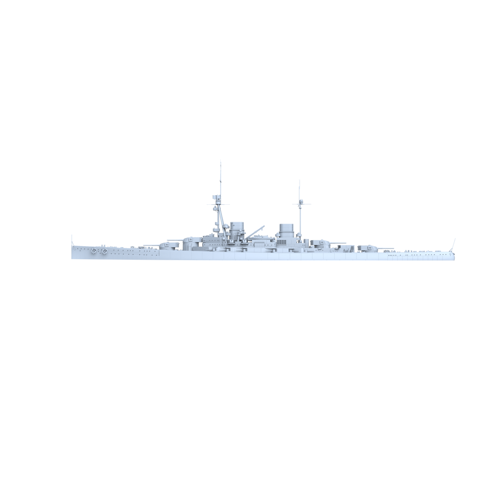 MRY-SFW SSC192 Germany SMS Derfflinger Derfflinger class Battlecruiser Water Line Resin Warship Military Ship Model Hobby Collection Unassembled Unpainted