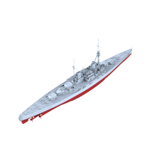 MRY-SFW SSC192S Germany SMS Derfflinger Derfflinger class Battlecruiser Full Hull Resin Warship Military Ship Model Hobby Collection Unassembled Unpainted