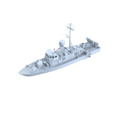 MRY-SFW SSC198 USA Navy Pegasus-class Pegasus PHM-1 Water Line Resin Warship Military Ship Model Hobby Collection Unassembled Unpainted
