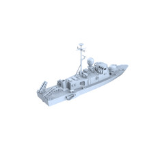 MRY-SFW SSC198 USA Navy Pegasus-class Pegasus PHM-1 Water Line Resin Warship Military Ship Model Hobby Collection Unassembled Unpainted
